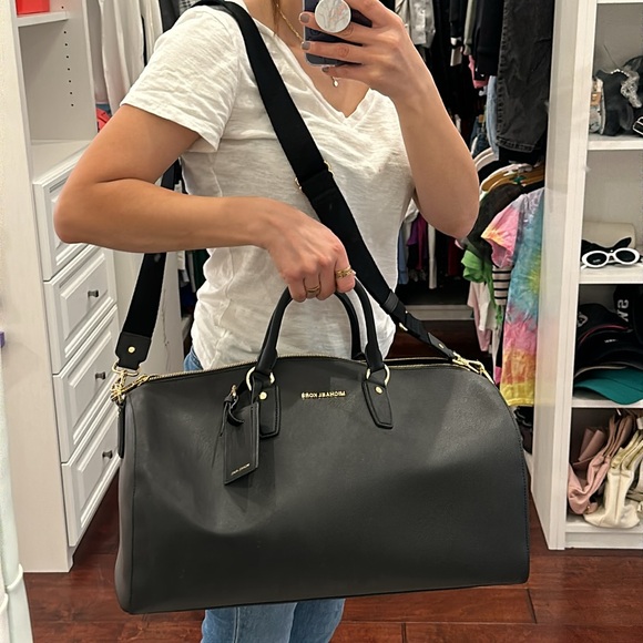 Micheal Kors black leather duffle bag - Picture 10 of 10